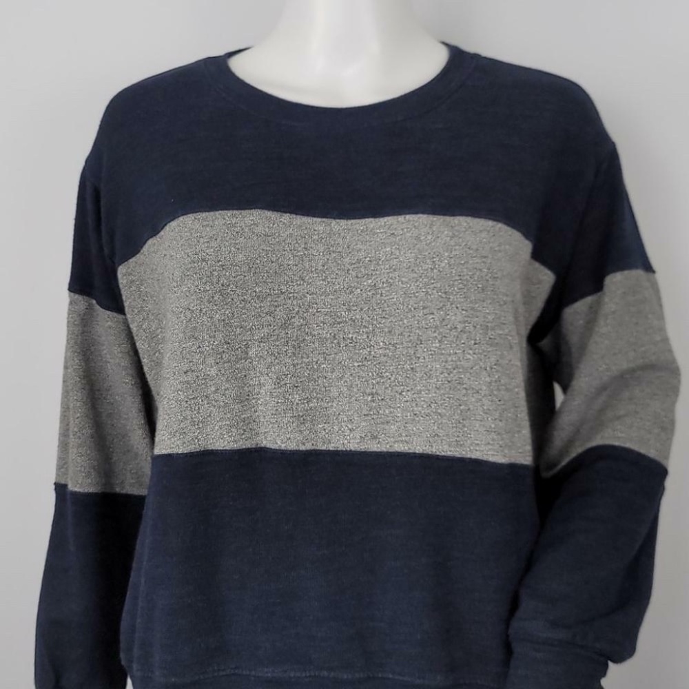 Sundry Striped Crewneck